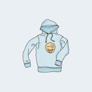 Sudadera con capucha y logotipo