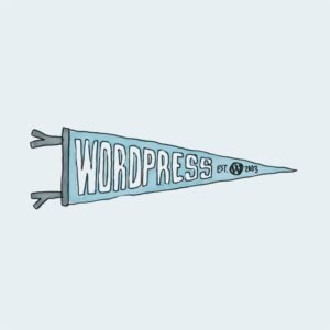 Banderín de WordPress